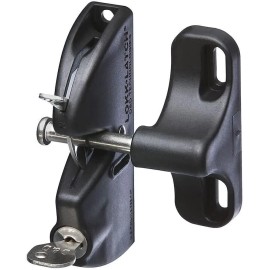 KWIK9 National Hardware V6201 LTCH BLK N346-201 4-9/16" LokkLatch Automatic Keyed...