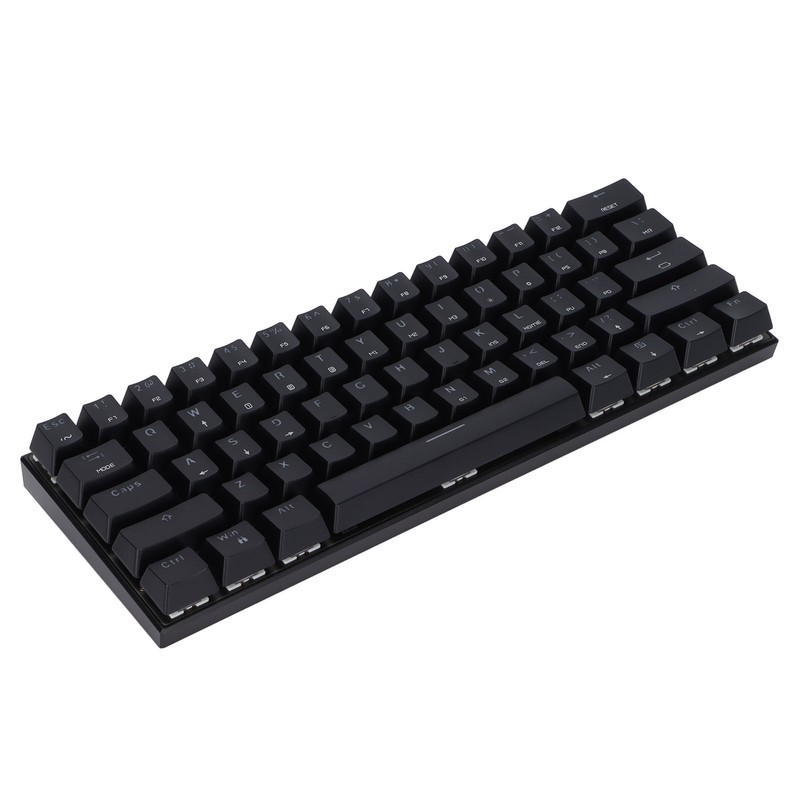 Mechanical Keyboard 61 Key RGB Backlit USB Wired Dual Mode