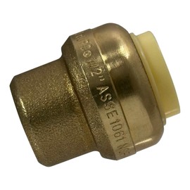 2 Pcs XFITTING Push Fit 1/2 Inch End Cap Plug, 27-3-5=2XX