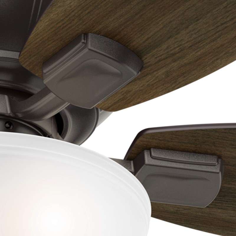 Hunter Fan 52 inch Traditional Nobel Bronze Indoor Ceiling Fan