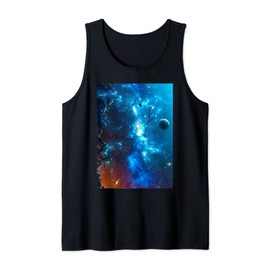 Galaxy Universe space nebula orbit star ship cosmonaut Tank Top