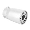 Car Modification Universal Straight Exhaust Pipe Bevel Inner Curl Tail