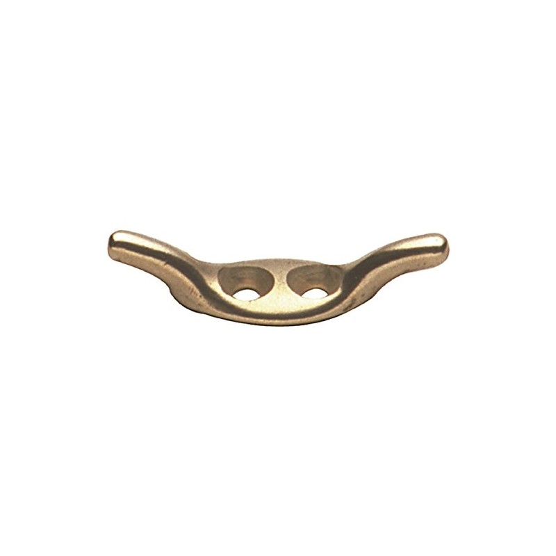 Cleat, brass, 40 mm