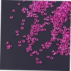 Tofficu 1000pcs Transparent Acrylic Diamonds for Wedding and Party Decorations Vibrant Rosy Craft Rhinestones for Table Scattering Vase Fillers and Crafts