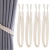 Zliger Pack of 4 Magnetic Curtain Tiebacks, Curtains Tiebacks, Curtain