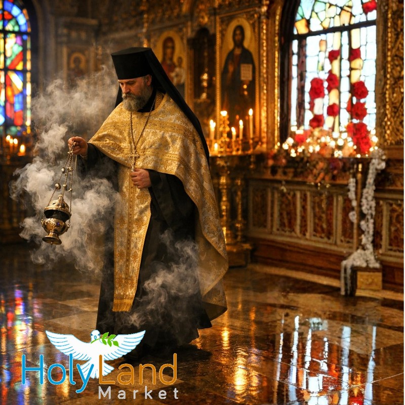Holy Land Market Jerusalem Incense - for Church or Personal