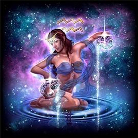 Diamond Painting Full Set, ABEUTY DIY 5D Diamond Painting, Aquarius Diamond Painting, Painting by Numbers, Cross Stitch