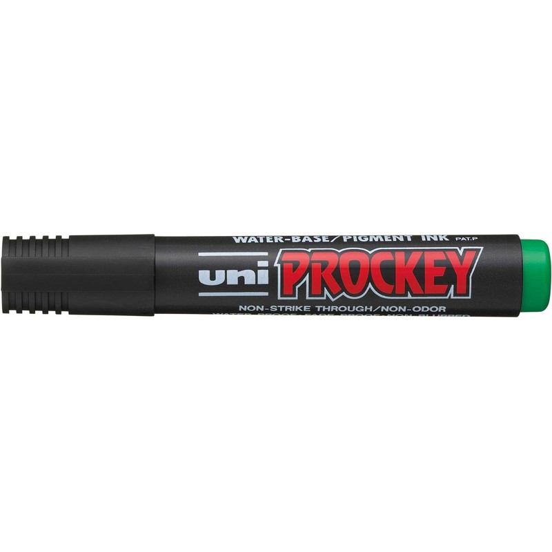 Uni-Ball pm-122 Green Marker – Markers (Green, Plastic, 1.2 mm,