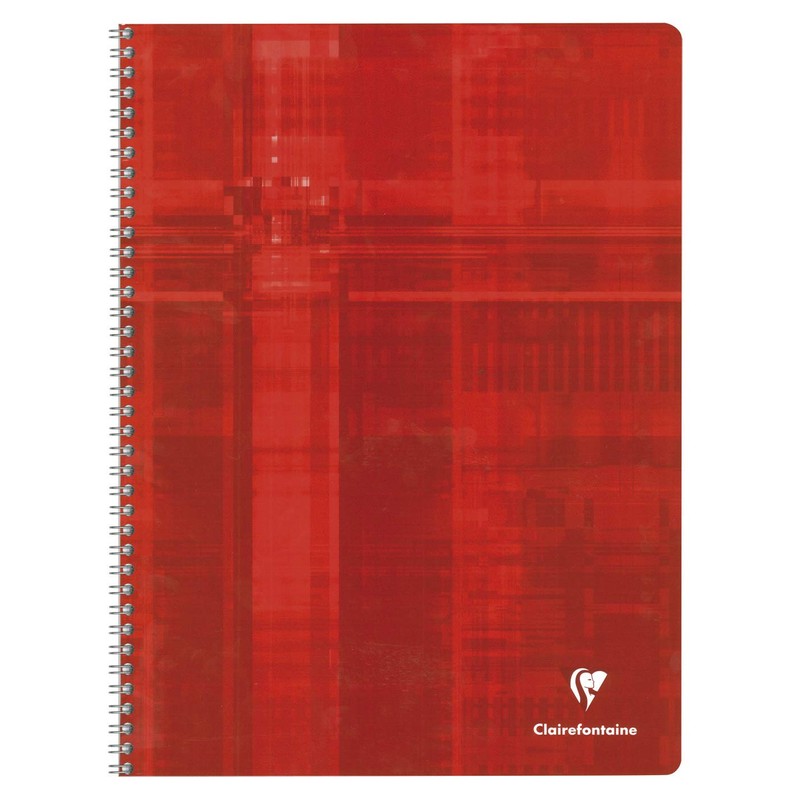Clairefontaine 8351C Spiral Notebook DIN A4+ 24 x 32 cm,