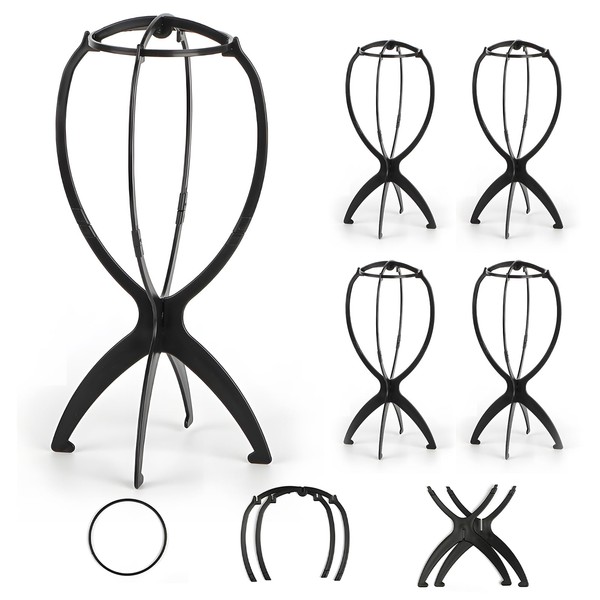 Superhairpieces Wig Stand Portable Wig Stand for Wigs Toupee Hats