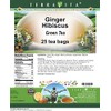 Ginger Hibiscus Green Tea (25 tea bags, ZIN: 543568)