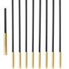 Langdoly 5/8" Round Iron Baluster Brass Base Shoes with Set