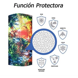 MADELALU Bandanas de Hombre Mujeres, 9pcs Bandas Deportivas Diademas, Banda para el Sudor y Deportes Diadema, Mujer Bandanas Hombre elástico Magia Bufanda, para Senderismo, Correr, Ciclismo