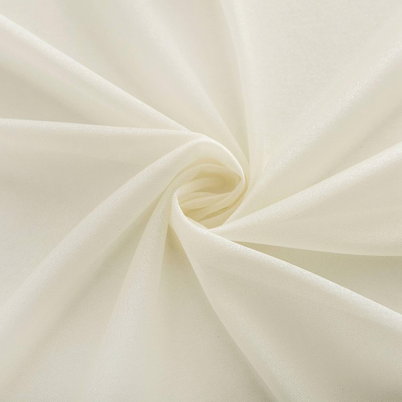 AOKSUNOVA Table Runner Chiffon Yellow Table Runner Beige Cream Tulle