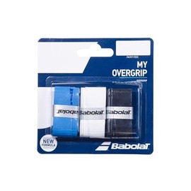 BABOLAT MY OVERGRIP X3 Racket accesories - Black - (Negro Azul Blanco), UNIQ