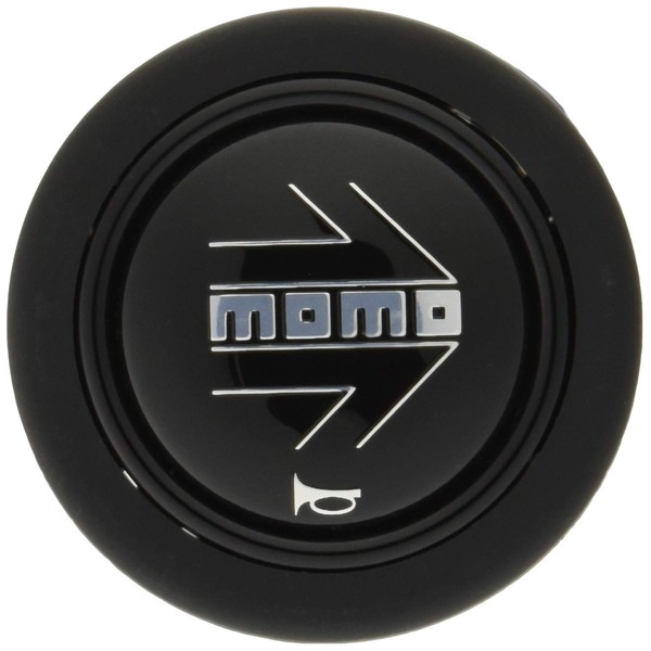 MOMO HB-02 Horn Button Silver Arrow Black