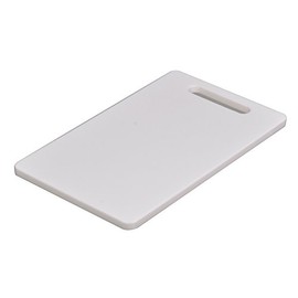 Pearl Metal Antibacterial Cutting Board, S 10.6 x 6.3 x 0.4 inches (270 x 160 x 10 mm), White HB-1528