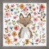 Design Works Crafts Watercolor Fox Counted Cross Stitch Kit