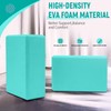 Yoga Blocks 2 Pack, Premium EVA Foam Blocks, Non Slip
