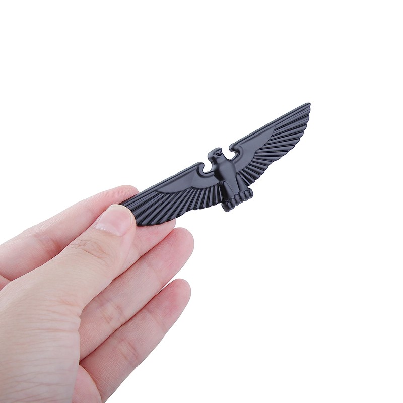 2 x Flying Eagle Totem Car Window Sticker Black