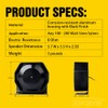 Xprite Compact 200 Watt High Performance Extra Slim Siren Speaker