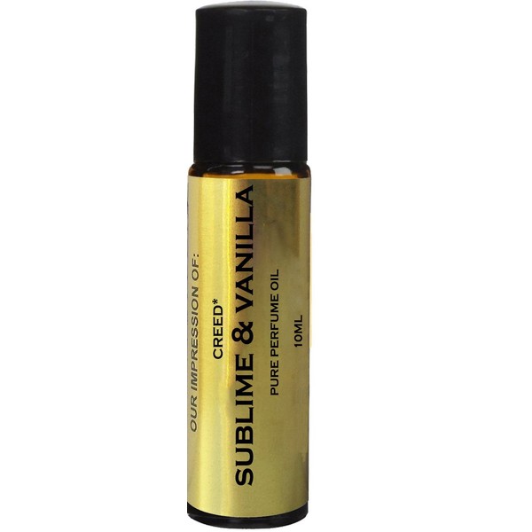 Perfume Studio Impression of Creed Sublime Vanilla Oil -100% Pure No Alcohol Oil (Fragrance Oil VERSION/TYPE; Not Original Brand); 10ml Roll On