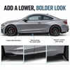 6PCS Universal Side Skirt Extension Kit – 205 cm Trim-to-Fit