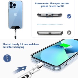 CACOE Cell Phone Lanyard 2 Pcs-1 Pcs Adjustable Neck Strap,1 Pcs Wrist Strap, 2 Pcs Pads, Universal Crossbody, Multifuctional Compatible with Most Smartphones(Black)