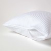 HOMESCAPES White Pure Egyptian Cotton Euro Size Pillowcase 60 x