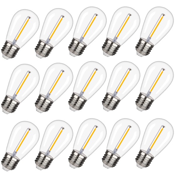 Mexitrain Foco Led Edison S14 Inastillable E Impermeable Bombillas Led