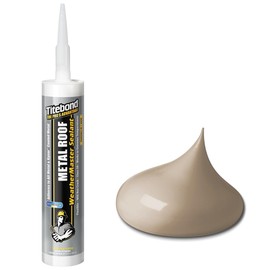 Titebond WeatherMaster Metal Roof Sealant 61661 Beige 9.5 Oz.