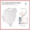buriran Herramienta De Masaje Para Raspar Gua Sha De Acero