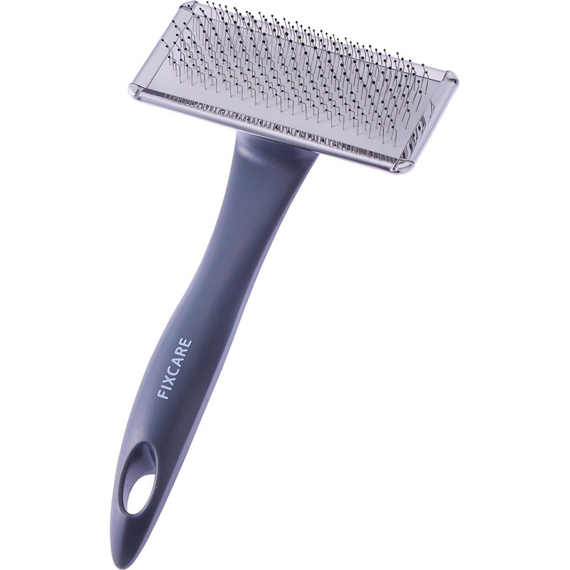 Petio FIXCARE Soft and Easy Grip Hard Slicker Brush for