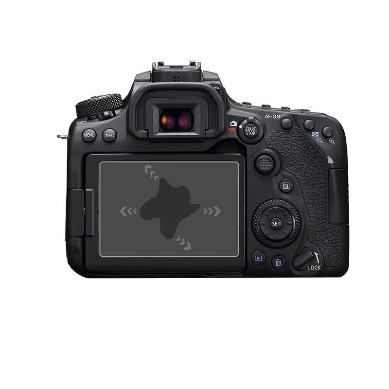 Mr.Shield [3-Pack] Screen Protector For Canon EOS 90D 80D 77D