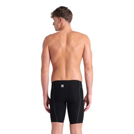 ARENA Men's Standard Powerskin Impulso Swim Racing Jammer Competition Tech Suit, Black Teal