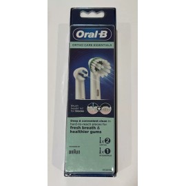 Oral-B Ortho Care Essentials Braces Replacement Toothbrush Heads (3 Heads)