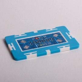 Redtooth Poker 100,000 Value Casino Numbered Plastic Chip Plaques for High Stakes Games
