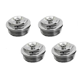 X4 Manual Bleed Valve 1 Inch Male Radiator Bleed Valve Bleed Plug Valve Kit Central Heating Radiator Air Freshener