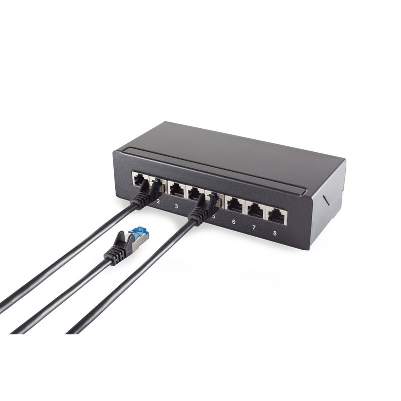 S-Conn Cat6a, 0.5m - networking cables (0.5m, 0.5 m, Cat6a,