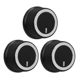 AC Temp Knob Switch, 3PCS Air Conditioner Temperature Control Knob 84793085 Replacement for Express 1500 2500 3500