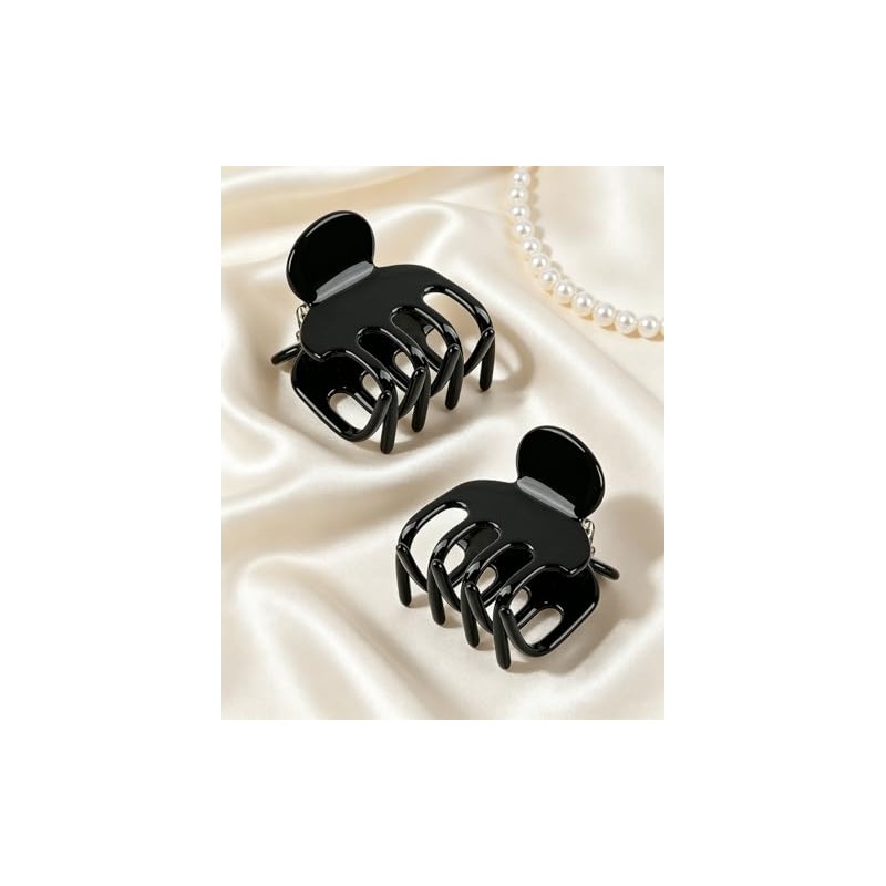 MAORULU Pinza para el cabello pequeña de acetato de 1,85"