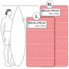 Fit-Flip XXL Beach Towel, Microfibre Bath Towel, Beach Towels, Lightweight