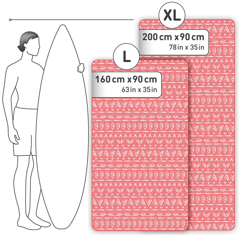 Fit-Flip XXL Beach Towel, Microfibre Bath Towel, Beach Towels, Lightweight