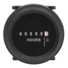 Round Hour Meter High Accuracy Quartz Mechanical Hour Meter for