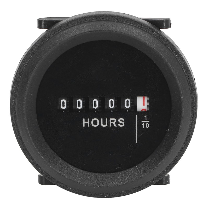 Round Hour Meter High Accuracy Quartz Mechanical Hour Meter for