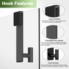 VINHOLD Shower Door Hooks, Heavy Duty Rack Hooks for Robe,