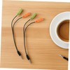 Abaodam 2pcs Audio Splitter Cable Dual Headphone Microphone Adapter for