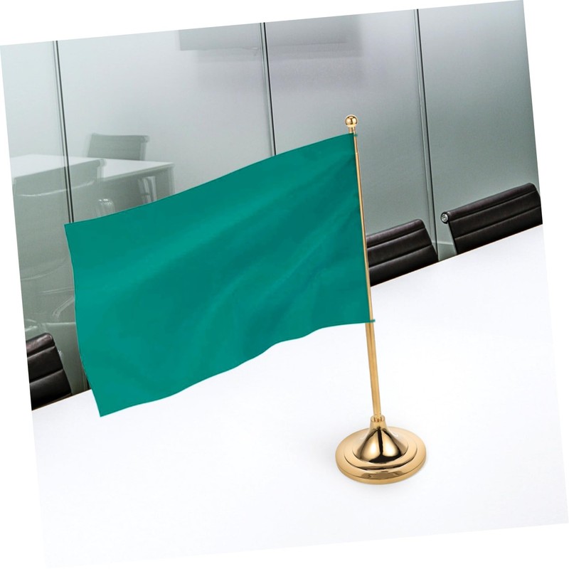 DOITOOL Table Flag Stand Stainless Steel Base Small Desk Flag