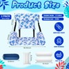 Threehoney 2 Pack Large Pool Chair Floats Adult Inflatable Pool