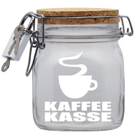 Money Box Coffee Box Money Gift Idea Transparent M